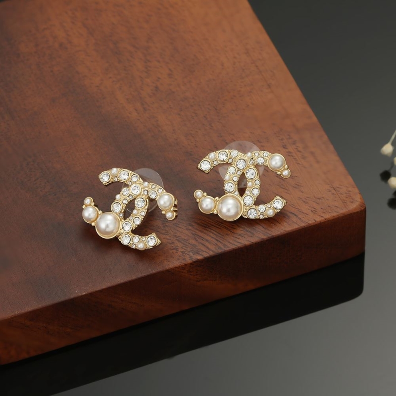 Ch*el earrings